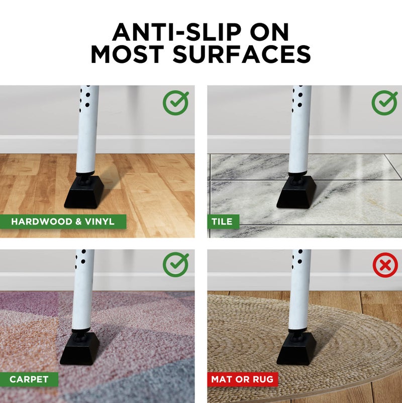 Guard Dog Security Sliding Door Security Bar, Door Jammer 2-in-1 Adjustable, Door Stoppers Security â€“ 40 Different Adjustments, by Guard Dog Security - Image 3